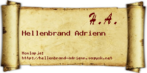 Hellenbrand Adrienn névjegykártya
